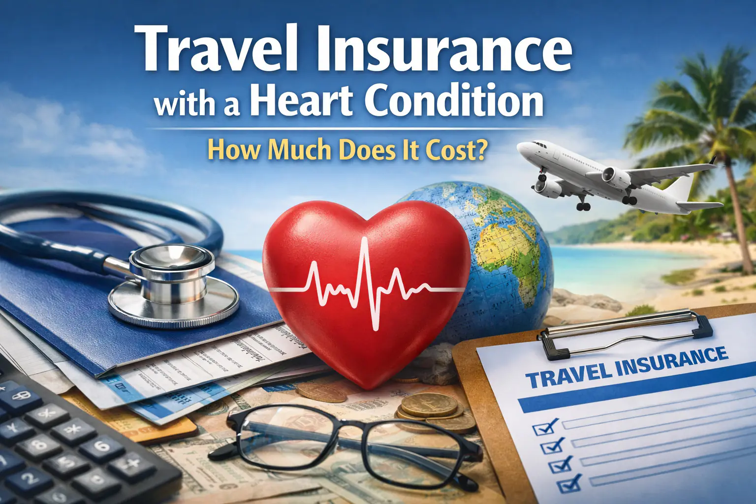 Travel insurance with a heart condition and how much it costs