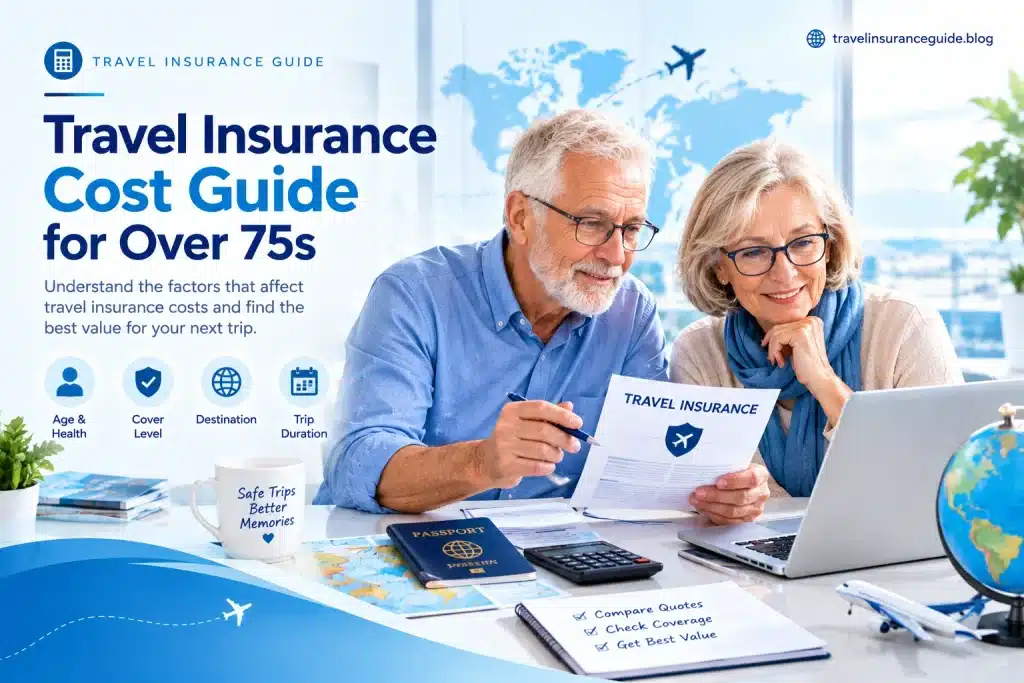 Travel insurance cost guide for over 75s
